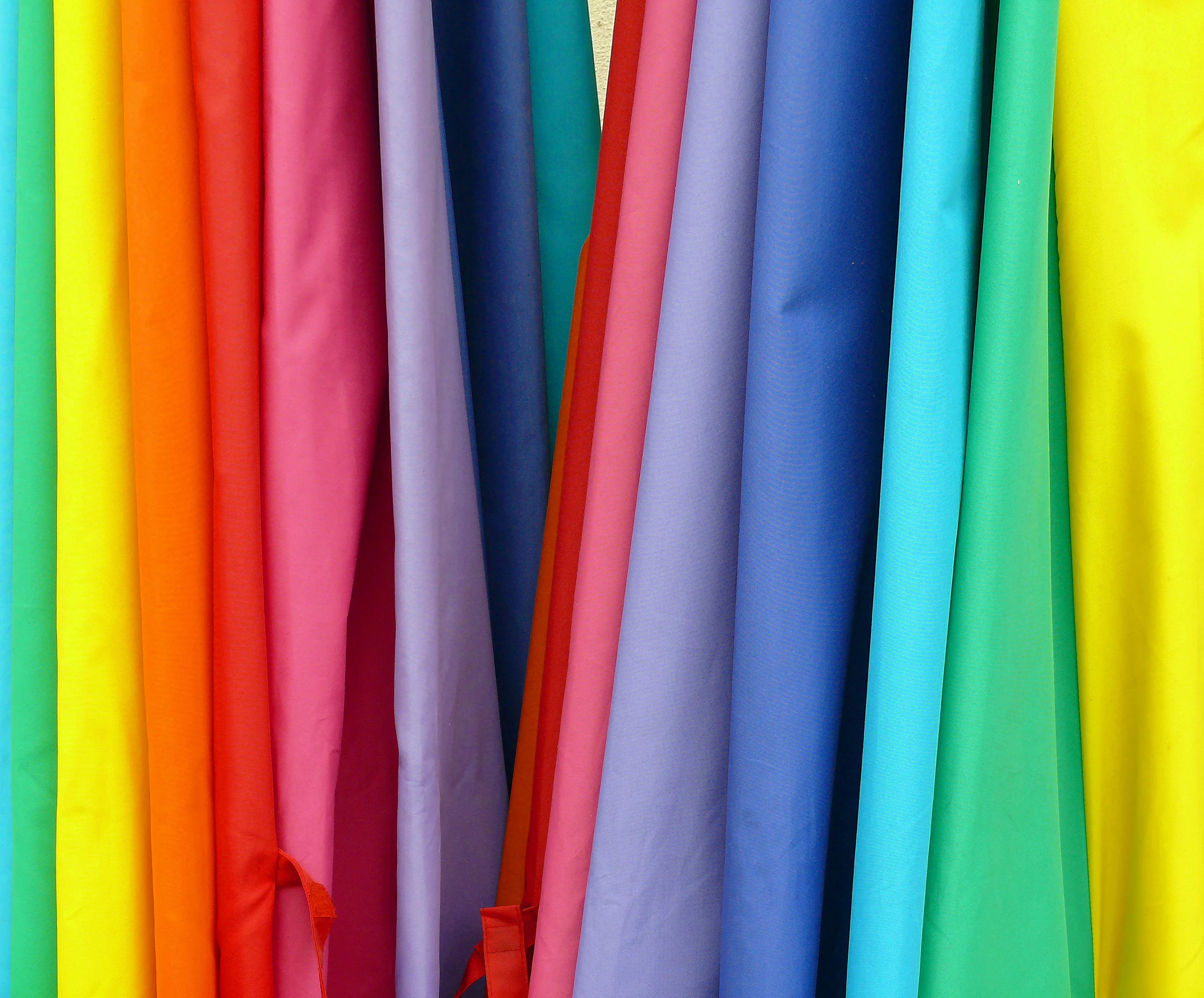 Colorful rainbow fabric, placeholder for Tough Little Bug shop