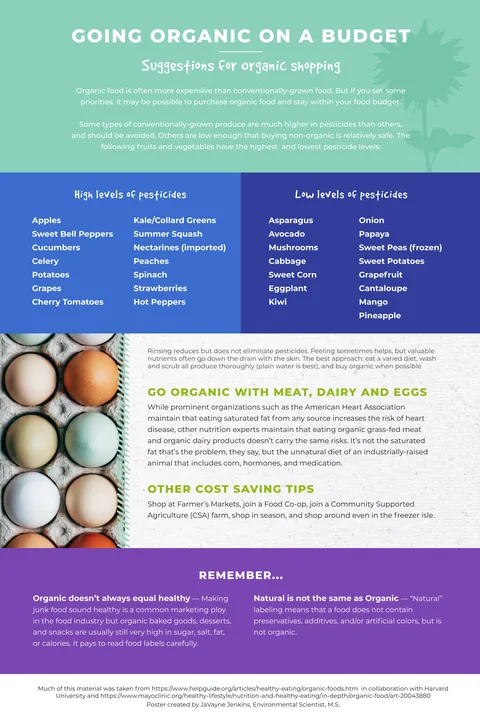 Going Organic on a Budget poster preview