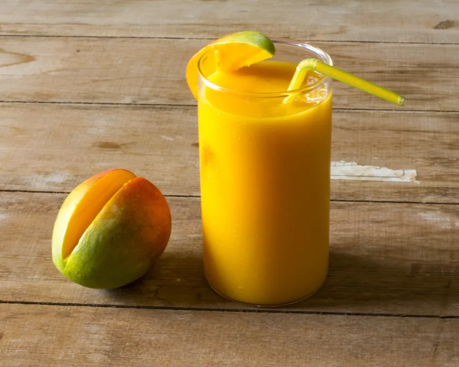 Seventh Floor Sunrise mango turmeric smoothie